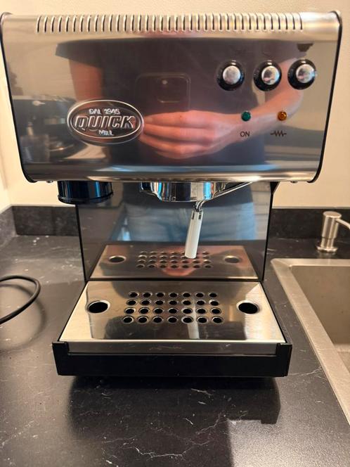 Quickmill 2820, Witgoed en Apparatuur, Koffiezetapparaten, Zo goed als nieuw, Gemalen koffie, Koffiebonen, Koffiepads en cups