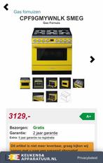 Gasfornuis Smeg Bijna nieuw, Witgoed en Apparatuur, Fornuizen, Ophalen, 60 cm of meer, 4 kookzones, Zo goed als nieuw
