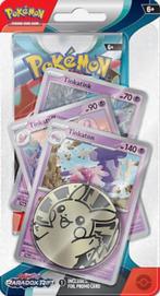 Pokémon Paradox Rift: Premium Checklane Blister - Tinkaton, Ophalen of Verzenden, Nieuw, Booster