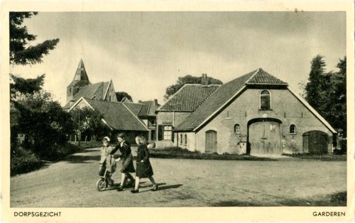 Garderen SET1 Partij van 9 kaarten., Verzamelen, Ansichtkaarten | Nederland, Gelderland, 1940 tot 1960, Verzenden