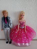 Uit de film Barbie in een Modesprookje Ken en Barbie, Ophalen of Verzenden, Gebruikt, Pop