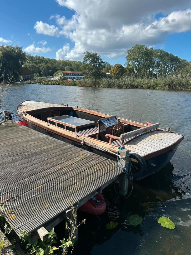 Polyester sloep 6.70 diesel, Watersport en Boten, Sloepen, Gebruikt, 50 tot 70 pk, 6 meter of meer, Binnenboordmotor, Diesel, Polyester