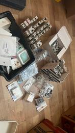 Partijtje installatiemateriaal schakelaars aardlek lasdoppen, Ophalen of Verzenden, Zo goed als nieuw