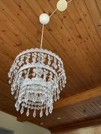 Hanglamp met “kraaltjes” .1x.Verspreidt erg gezellig licht!, Ophalen of Verzenden, Gebruikt, Metaal, Gezellig