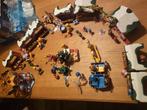 Playmobil kerstmarkt kraampjes kerstman zweef, Ophalen, Zo goed als nieuw, Complete set