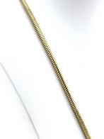 14 K Geelgouden Slangen Collier - 42.5 cm / 12.7 g / 2.5 mm, -, -, Ophalen of Verzenden, Zo goed als nieuw