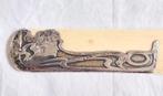 Scandinavisch zilver Jugendstil vouwbeen briefopener antiek, Antiek en Kunst, Antiek | Woonaccessoires, Ophalen of Verzenden