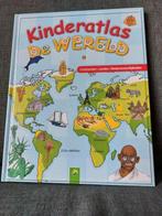 KINDERATLAS de WERELD, VEEL INFORMATIE en met ALLE VLAGGEN, Overige atlassen, Michael Hahn, Ophalen of Verzenden, Zo goed als nieuw