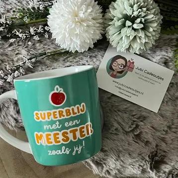 Eindeschooljaar bedankjes / juffendag cadeautjes / nieuw beschikbaar voor biedingen