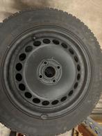 4 stk stalen velgen R15 Opel Corsa winterbanden., Auto-onderdelen, Banden en Velgen, Ophalen, Gebruikt, 15 inch, Banden en Velgen