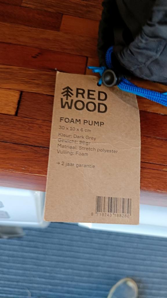 2x Redwood Foam Pump, Caravans en Kamperen, Kampeeraccessoires, Nieuw, Ophalen of Verzenden