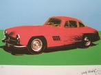 Andy Warhol(1928)Grano Lithografie"Mercedes 300 R " Ges Gen, Antiek en Kunst, Ophalen of Verzenden