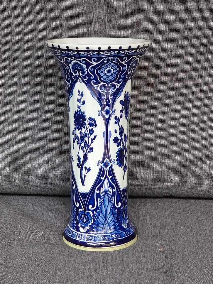 Delfts Blauwe Vaas Boch Holland, Antiek en Kunst, Antiek | Keramiek en Aardewerk, Ophalen of Verzenden