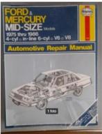 Haynes repair manual Ford Mercury mid-size models 1975-1986, Ophalen of Verzenden