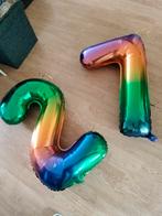 2 cijfer ballonnen en wat opgeblazen ballonnen, Ophalen, Zo goed als nieuw, Versiering