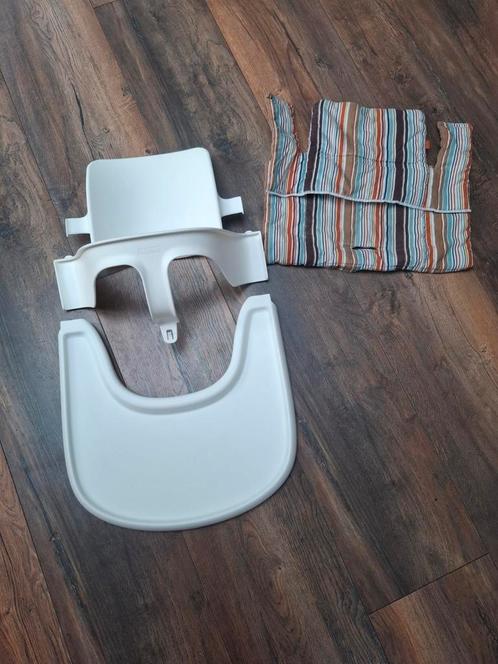 ⚪️Witte set Stokke voor de Tripp Trapp️⚪️, Kinderen en Baby's, Kinderstoelen, Zo goed als nieuw, Meegroeistoel, Stoelverkleiner