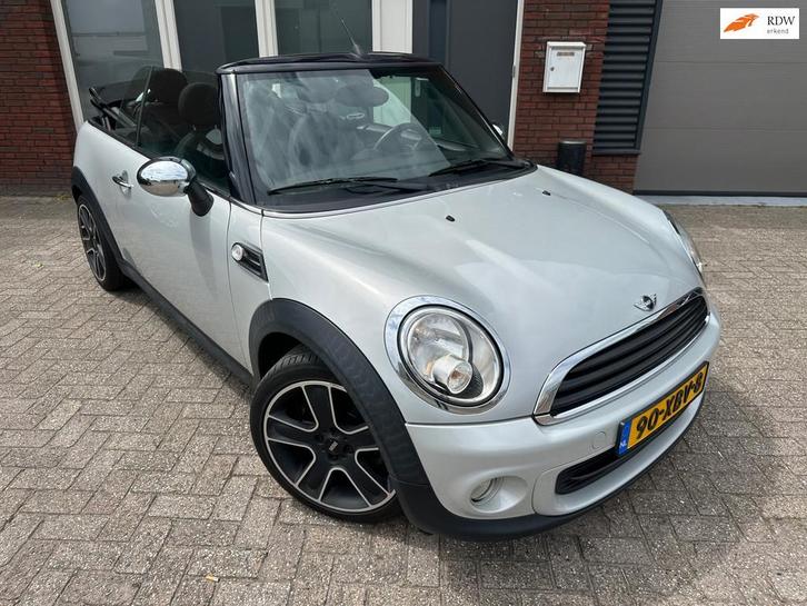 Mini Mini Cabrio 1.6 One Salt / Airco / PDC / NAP / LM, Auto's, Mini, Bedrijf, Te koop, Cabrio, ABS, Airbags, Airconditioning