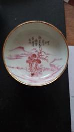 18e -19e Chinees porselein  bietenrood, Ophalen of Verzenden