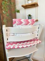Roze kussenset voor kinderstoel stokke trip trap, Kinderen en Baby's, Kinderstoelen, Ophalen of Verzenden, Nieuw, Meegroeistoel