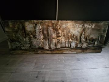Kunstwerk/Schilderij New York beschikbaar voor biedingen