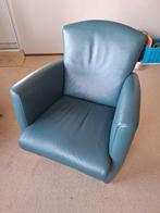 leren stoel, Huis en Inrichting, Stoelen, Ophalen, Overige kleuren, Leer, Zo goed als nieuw