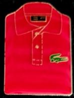 Lacoste polo shirt pin-rood, Verzamelen, Nieuw, Merk, Speldje of Pin, Verzenden