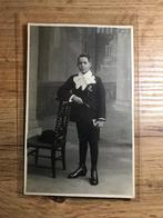 Oude foto Jongen Communie Gerard Malmendier 1925, Gebruikt, Foto, Ophalen of Verzenden, Voor 1940