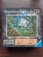 Escape puzzel Ravensburger 'De Eenhoorn', Zo goed als nieuw, Ophalen