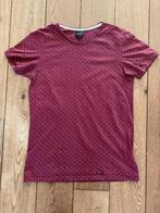 Bordeaux Top met Polka Dots van Colourful Rebel Maat S, Colourful Rebel, Ophalen of Verzenden, Korte mouw, Maat 36 (S)