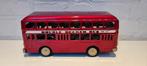 Vintage blikken dubbeldekker bus, Ophalen of Verzenden