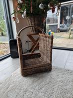 Rotan Houtmand met Handvat, Ophalen, Gebruikt