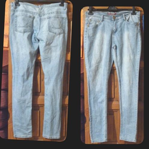𝗧𝗔𝗜𝗟𝗟𝗘 𝟰𝟯】⏞40 ️♀️〔★★★✩✩〕Spijkerbroek〔DENIM CO〕jeans, Kleding | Dames, Spijkerbroeken en Jeans, Gedragen, W30 - W32 (confectie 38/40)