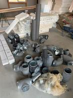 Thermoduct spiropijp buizen en hulpstukken, Doe-het-zelf en Verbouw, Ophalen, Bochten, Pvc, Zo goed als nieuw