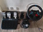 Logitech G29 Driving Force + Logitech Driving Force Shifter, Ophalen, Zo goed als nieuw, Logitech racestuur