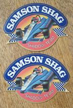 Stickers (papier en wat droog) Samson Shag Shadow Team, Verzamelen, Ophalen of Verzenden, Overige typen