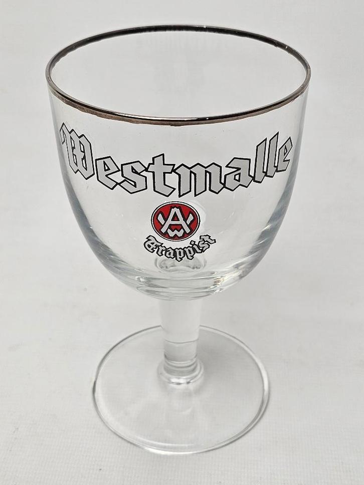 # Westmalle Bierglas - Trappist model 10, Verzamelen, Glas en Borrelglaasjes, Gebruikt, Bierglas, Ophalen of Verzenden