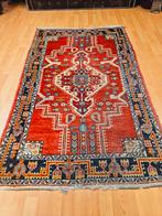 Perzisch Handgeknoopt Hamadan Tapijt. Prachtige kleuren!, 100 tot 150 cm, Perzisch, Ophalen of Verzenden, Zo goed als nieuw