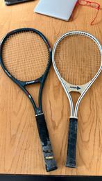 Twee tennisrackets, Sport en Fitness, Tennis, Ophalen of Verzenden, Gebruikt, Racket, Dunlop