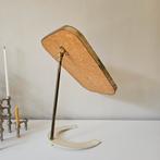Vintage messing Tafelspiegel Vereinigte Werkstätten jr 50, Minder dan 50 cm, Ophalen of Verzenden, Zo goed als nieuw, X