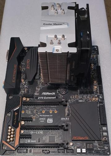≥ ASRock Z170 EXtreme4 + Intel core i7-6700K — Processors