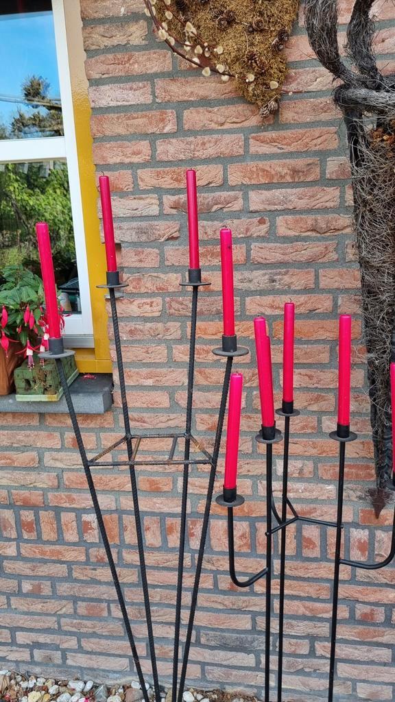 Kaarsenstandaard, Huis en Inrichting, Woonaccessoires | Kandelaars en Kaarsen, 75 cm of meer, Ophalen