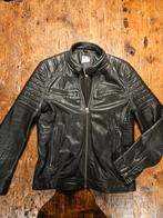 Chasin' Zwarte Leren Jas Maat M, Kleding | Heren, Jassen | Zomer, Chasin', Maat 48/50 (M), Zwart, Ophalen of Verzenden