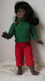 Donker pop Samco Italië, Verzamelen, Poppen, Ophalen of Verzenden, Gebruikt, Pop