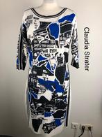 Claudia Strater Jurk  (mt: 42) 14,4/8793, Kleding | Dames, Jurken, Blauw, Claudia Strater, Maat 42/44 (L), Ophalen of Verzenden