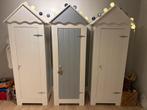 3 Leuke Strandhuis Kledingkasten - Robuust!, Gebruikt, 150 tot 200 cm, Overige houtsoorten, 50 tot 100 cm