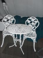 bistro setje, Overige materialen, Zo goed als nieuw, Tuinset, Ophalen