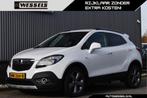 Opel Mokka 1.4 T Cosmo Automaat, Navi, Cruise, (bj 2014), Auto's, Euro 5, Gebruikt, Leder en Stof, Wit