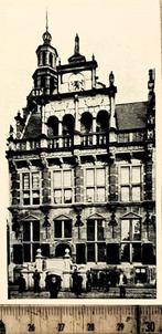 Den Haag 1937, het oude stadhuis aan de Groenmarkt, Verzenden, Voor 1940, Gebruikt, Gebouw
