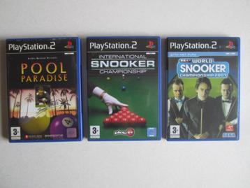 Snooker PS2 Playstation 2 beschikbaar voor biedingen