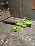 Greenworks Accu Bladblazer - Zo Goed Als Nieuw!, Tuin en Terras, Ophalen of Verzenden, Zo goed als nieuw, Greenworks, Accu